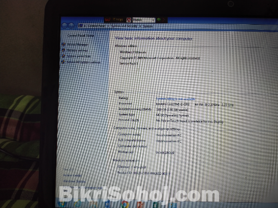 Hp pavilion dv6 notebook pc